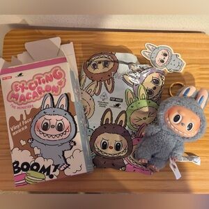POP MART Labubu Exciting Macaron - The Monsters - Sea Salt Coconut NIB